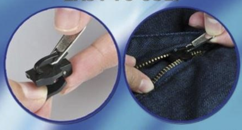 KIT REPARATION FERMETURE ECLAIR UNIVERSEL FACILE ET RAPIDE