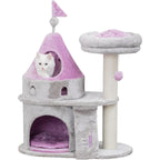 ARBRE À CHAT ROSE « CHÂTEAU DE CHATON »