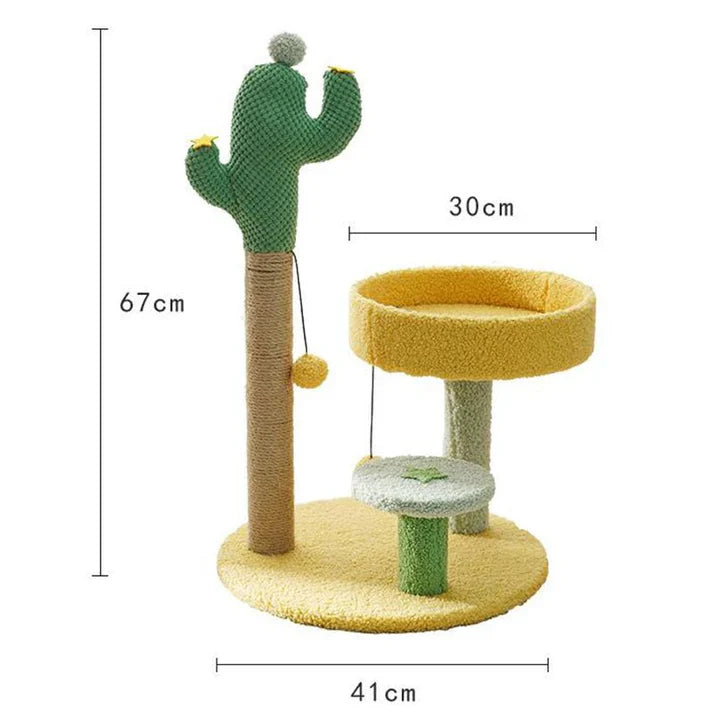 Arbre à chat cactus « Far West »