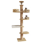 Titanwood XXL – Arbre à chat du sol au plafond spécial maine coon