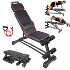 BANC DE MUSCULATION MULTIFONCTION – FORCE, CONFORT & HOME GYM COMPLET