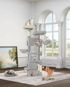 Arbre à chat GrandEmpire – Le palace félin XXL pour chats d’exception 185 cm