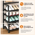 MEUBLE À CHAUSSURES & PORTE-MANTEAUX MULTIFONCTION – RANGEMENT COMPLET POUR L'ENTRÉE