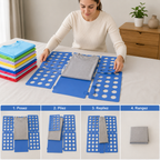 PLANCHE DE PLIAGE VÊTEMENTS – RANGEMENT PARFAIT EN QUELQUES SECONDES