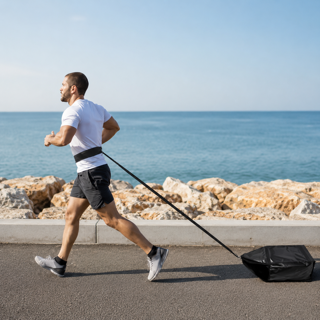 TRAÎNEAU DE RÉSISTANCE FITNESS – PUISSANCE, VITESSE & EXPLOSIVITÉ