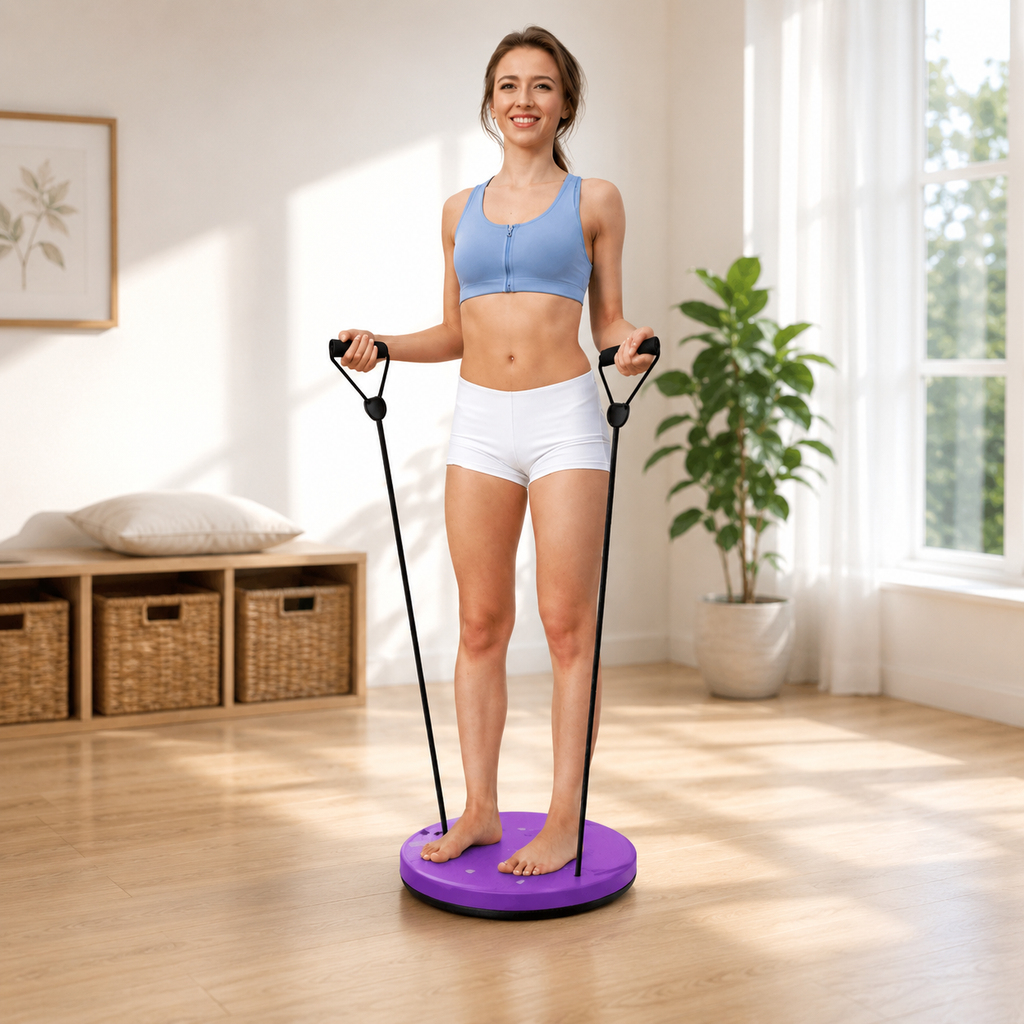DISQUE TWISTER FITNESS – TAILLE AFFINÉE, CORE & MASSAGE 3D