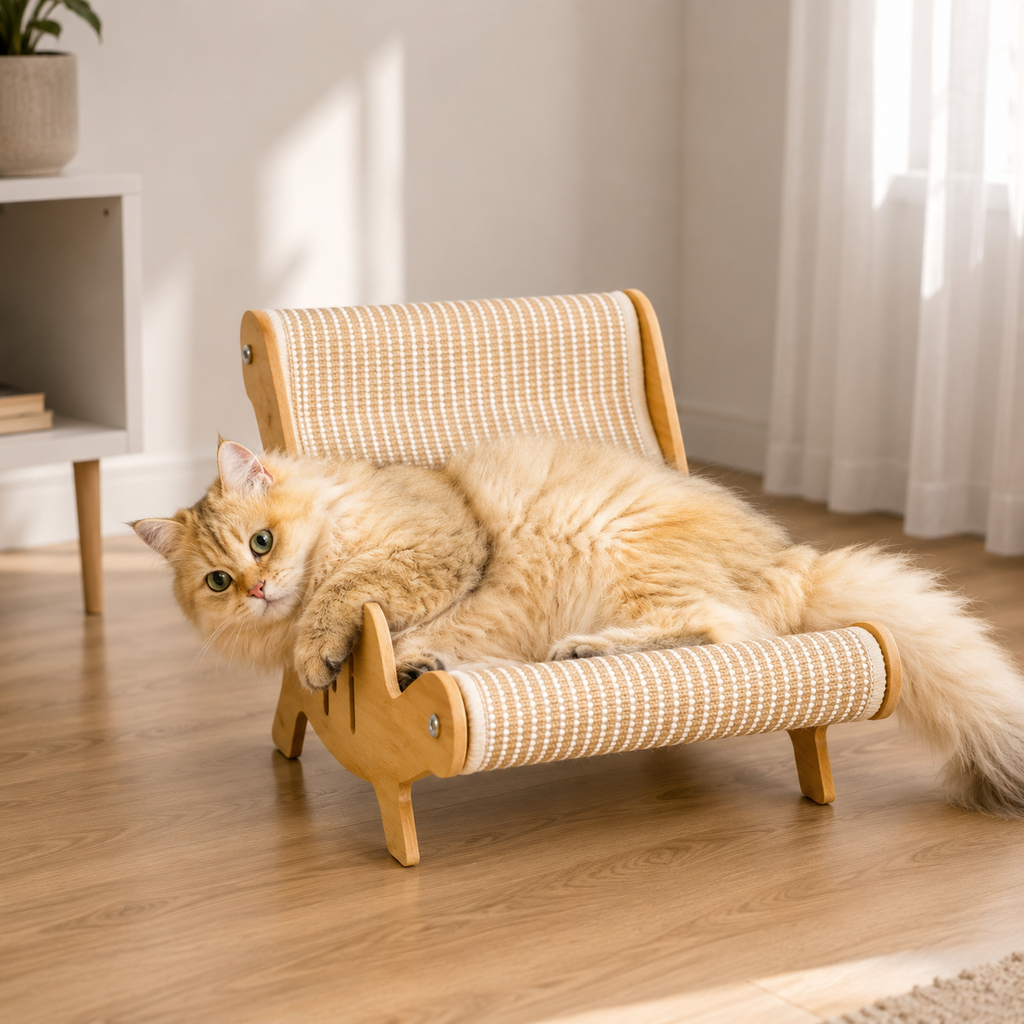 GRIFFOIR LOUNGE POUR GRAND CHAT – DÉTENTE, JEU & PROTECTION DES MEUBLES