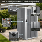 ABRI DE JARDIN EN MÉTAL – RANGEMENT, PROTECTION & ORGANISATION