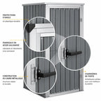 ABRI DE JARDIN EN MÉTAL – RANGEMENT, PROTECTION & ORGANISATION