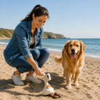 RAMASSE CROTTES POUR CHIEN – HYGIÈNE & SORTIES PROPRES 1 X ROULEAU DE SACS OFFERT