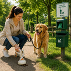 RAMASSE CROTTES POUR CHIEN – HYGIÈNE & SORTIES PROPRES 1 X ROULEAU DE SACS OFFERT