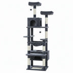 Arbre à chat XXL Imperial Heights – Le palace vertical pour grands chats comme les Maine Coon 184 cm