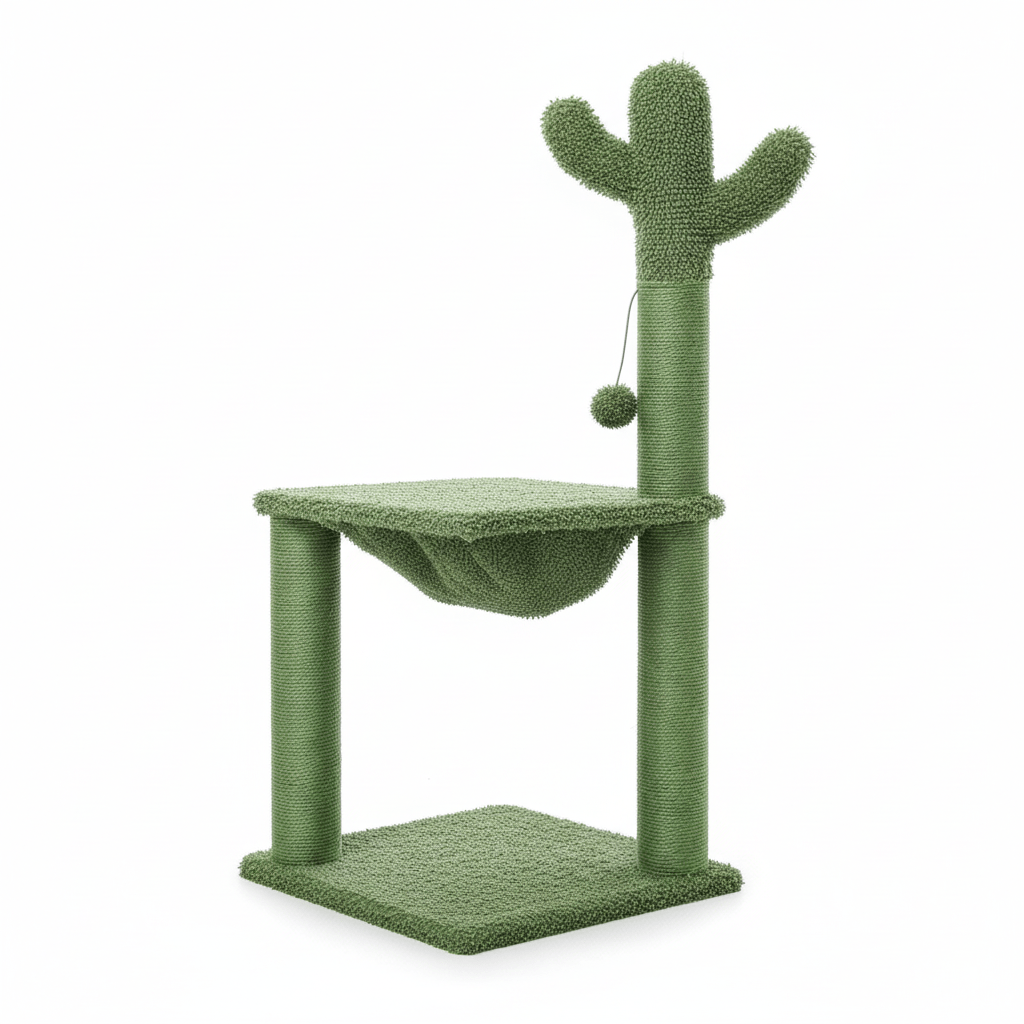ARBRE À CHAT CACTUS – DESIGN FUN