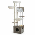 Arbre à chat GrandMajesty – La tour féline royale pour grands chats 190 cm