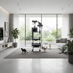 Arbre à chat XXL Imperial Heights – Le palace vertical pour grands chats comme les Maine Coon 184 cm