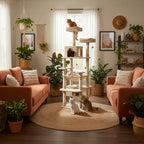 Arbre à chat XXL Imperial Heights – Le palace vertical pour grands chats comme les Maine Coon 184 cm
