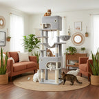 Arbre à chat TitanRoyal – La tour féline pour chats aventuriers 203 cm