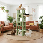 Arbre à chat Altura Palace – La villa verticale des chats exigeants et Maine Coon 170 cm