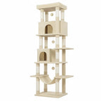 Arbre à chat XXL SkyPalace 210 – La villa féline grand format 210 cm