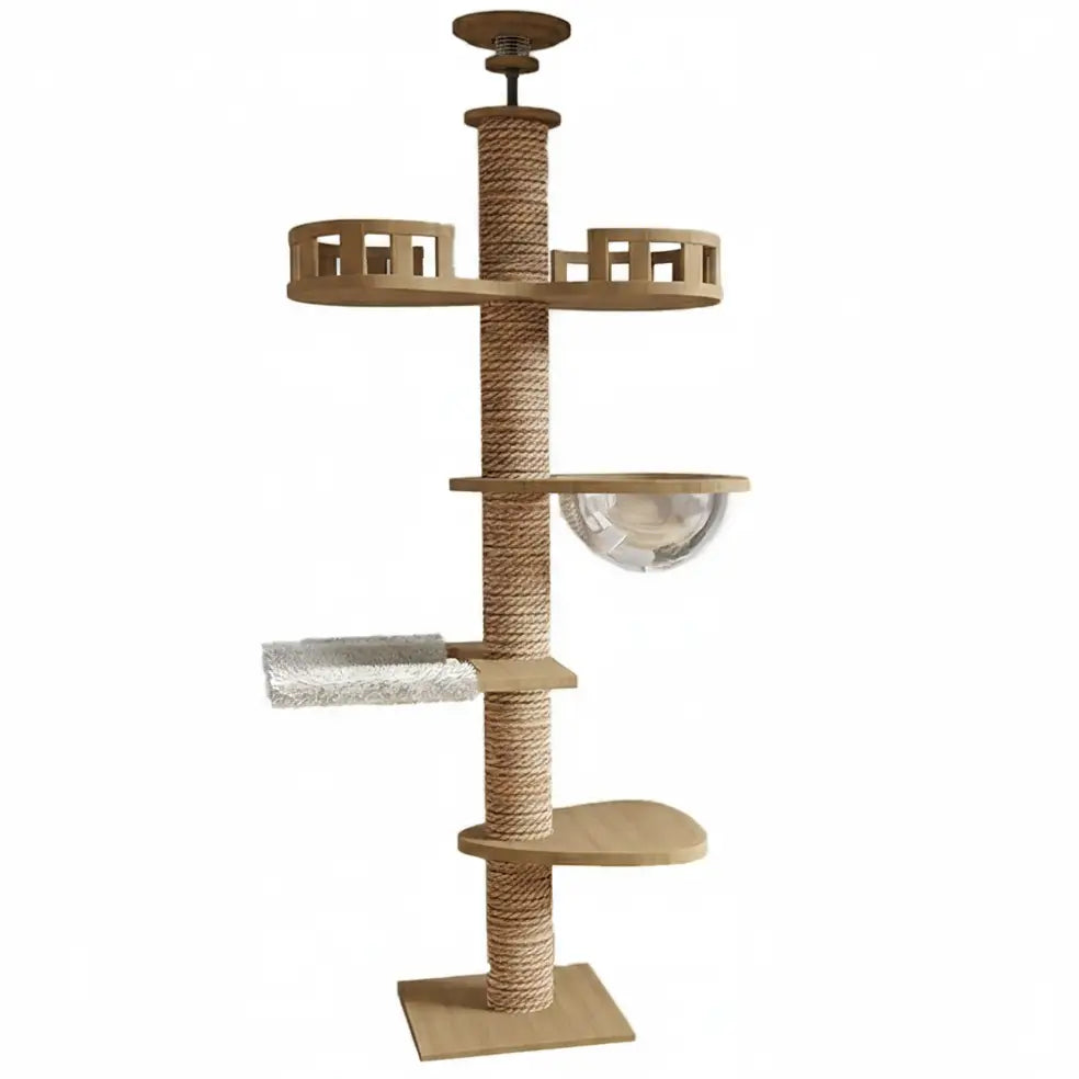 TITANWOOD XXL – ARBRE À CHAT DU SOL AU PLAFOND SPÉCIAL MAINE COON