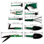 KIT OUTILS DE JARDINAGE 10 PIÈCES – COMPLET, PRATIQUE & DURABLE
