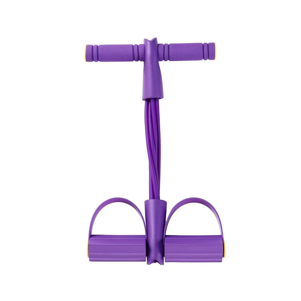 ÉLASTIQUE PÉDALIER 6 TUBES – ABDOS, JAMBES & FITNESS COMPLET
