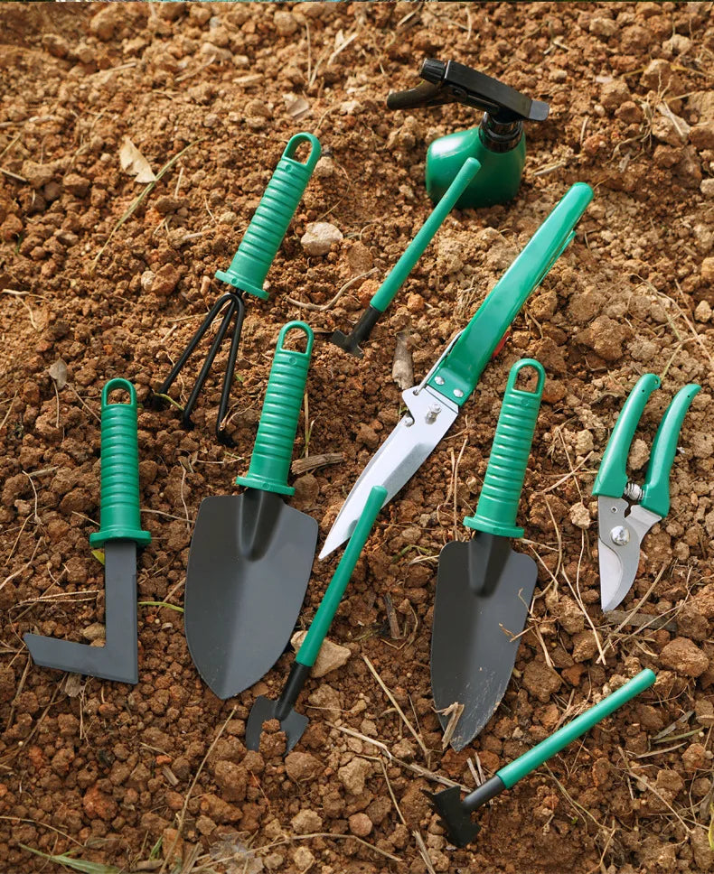 KIT OUTILS DE JARDINAGE 10 PIÈCES – COMPLET, PRATIQUE & DURABLE