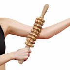 ROULEAU DE MASSAGE EN BOIS – RELAXATION, RÉCUPÉRATION