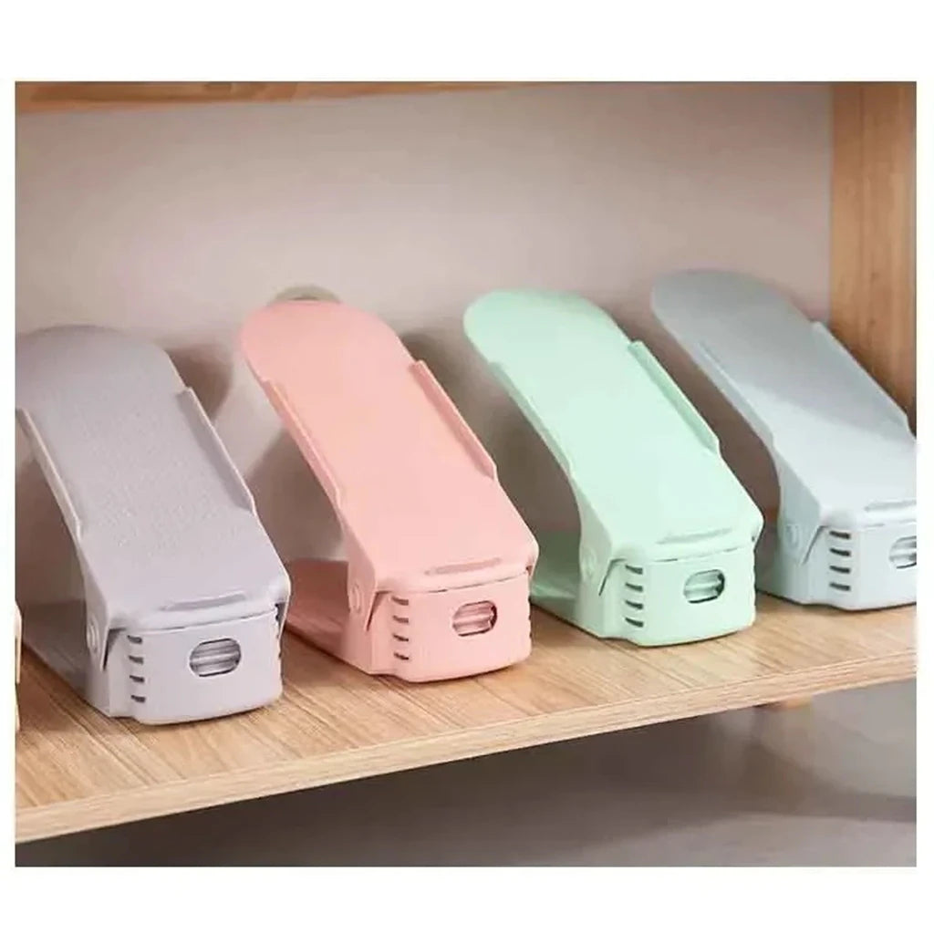 LOT DE 6 RANGE-CHAUSSURES RÉGLABLES – DOUBLEZ VOTRE ESPACE INSTANTANÉMENT