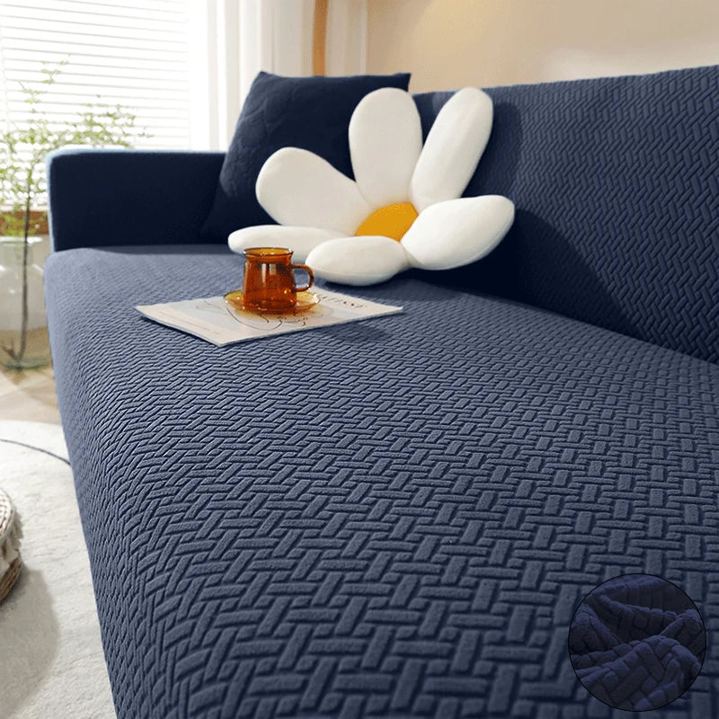 HOUSSE DE CANAPÉ EXTENSIBLE JACQUARD – PROTECTION & STYLE INSTANTANÉ