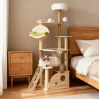 ElysianPerch – L’arbre à chat premium en bois pour un confort absolu 170 cm