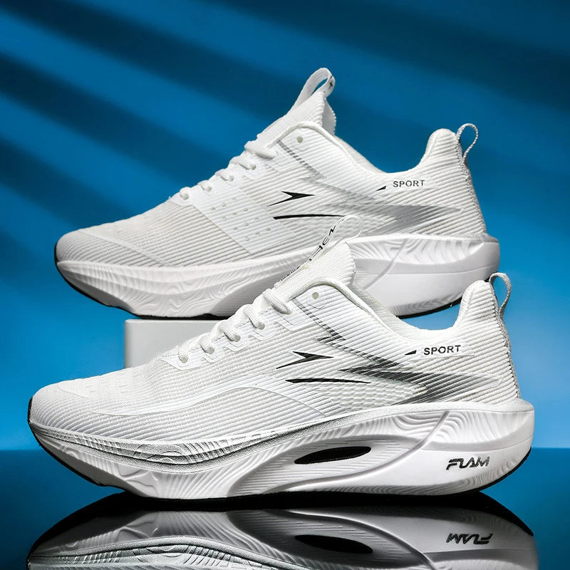 CHAUSSURES DE RUNNING SUR ROUTE A PLAQUE CARBONE (UNE PAIRE DE SEMELLE CONFORT OFFERTE) – VITESSE, CONFORT & PERFORMANCE