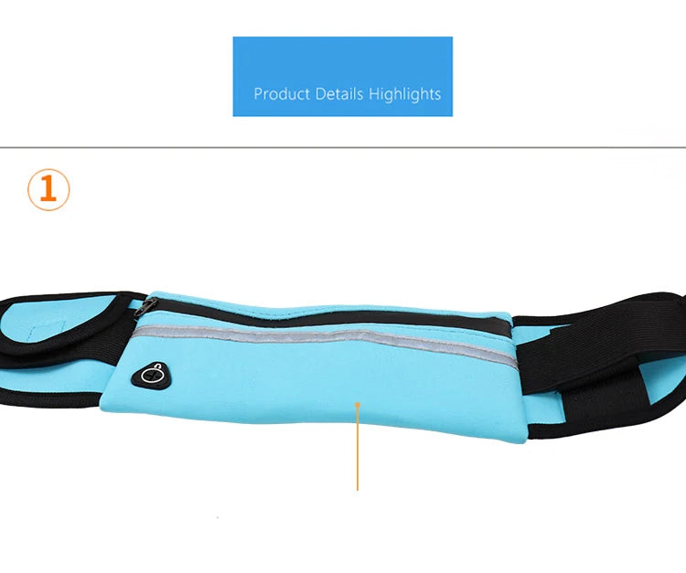 SAC BANANE SPORT – COURIR LIBREMENT, SANS ENCOMBREMENT