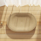 Griffoir pour chat multifonction – lit en sisal, jouet balle & espace de repos pour intérieur et extérieur