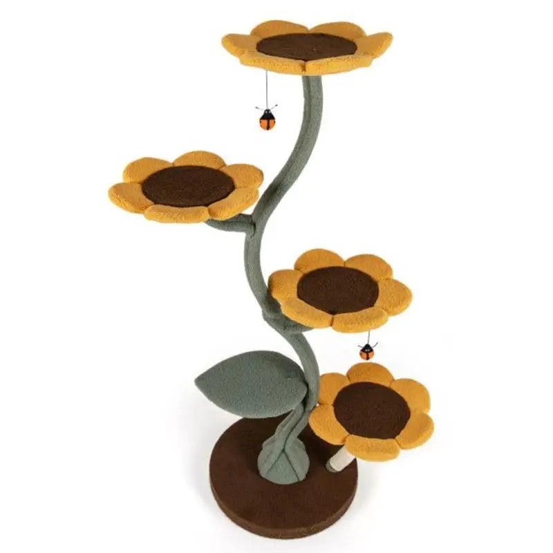 ARBRE À CHAT TOURNESOL MULTI-NIVEAUX