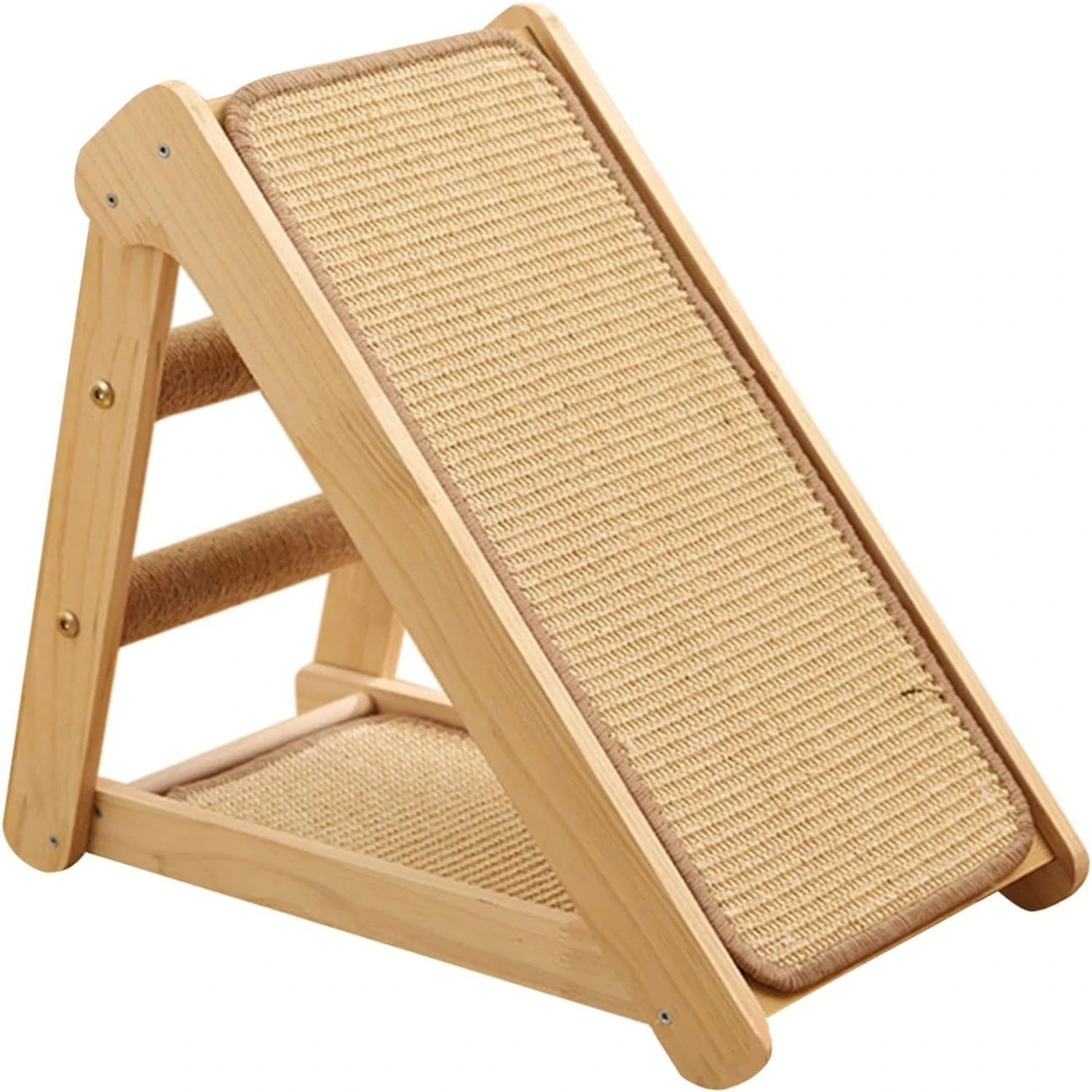GRIFFOIR D'ESCALADE EN BOIS ET SISAL