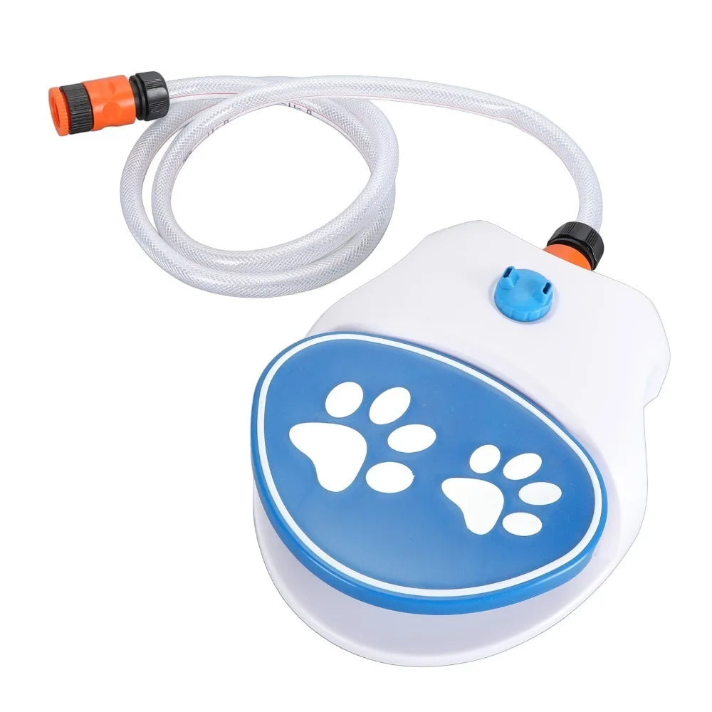 FONTAINE À EAU À PÉDALE POUR CHIEN – EAU FRAÎCHE, AUTONOMIE & HYDRATATION