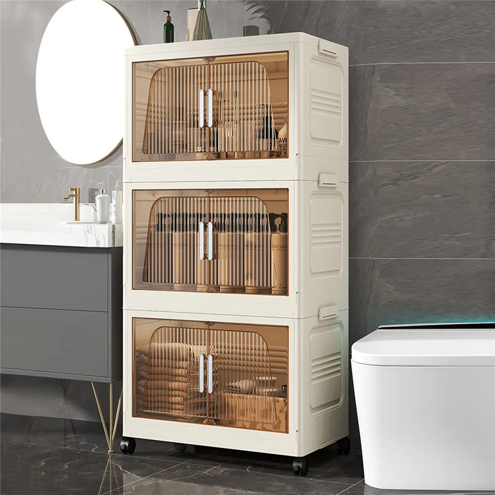MEUBLE DE RANGEMENT PLIABLE – ORGANISATION, GAIN DE PLACE & PRATICITÉ
