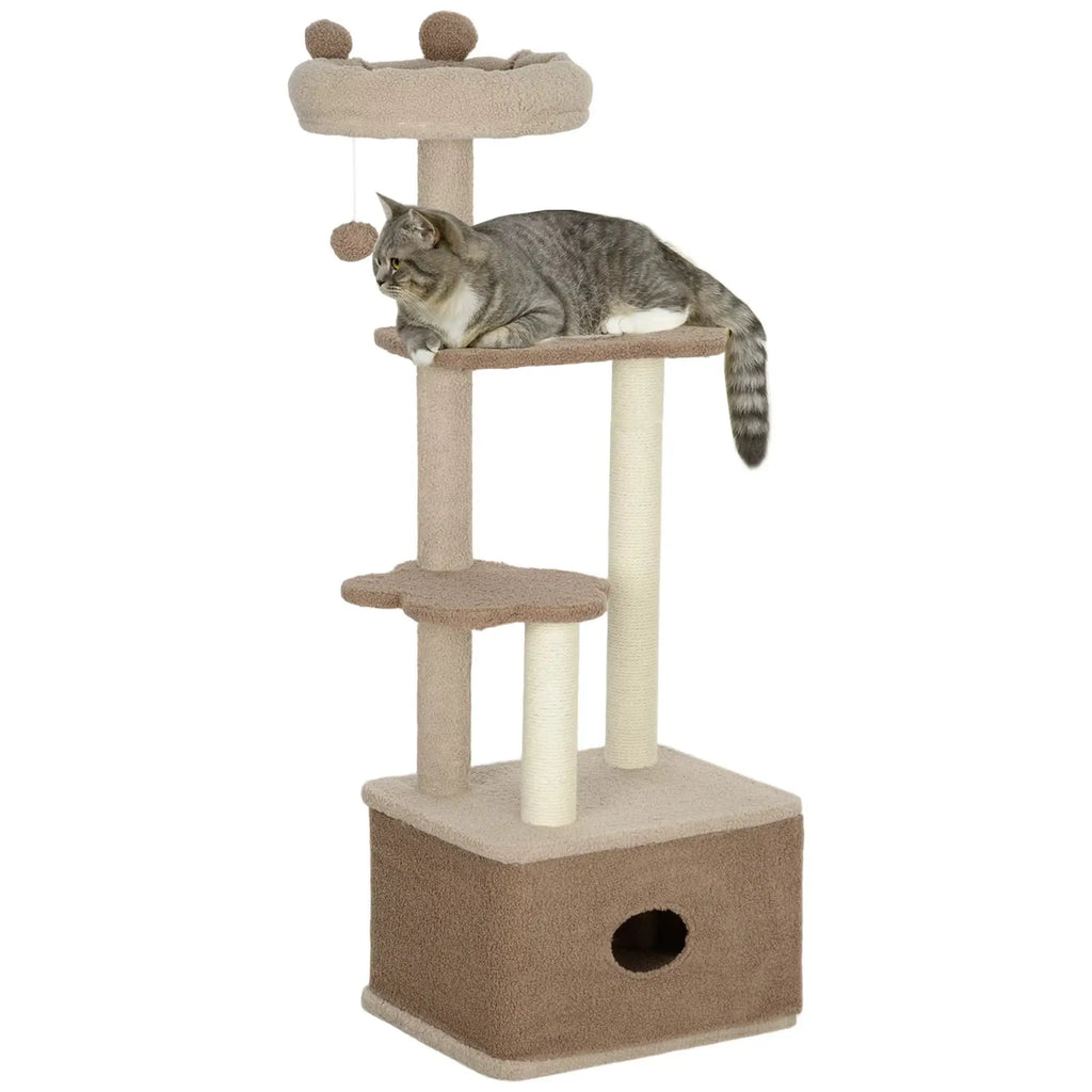 Cachemire Loft – L’arbre à chat élégant et apaisant 133 cm