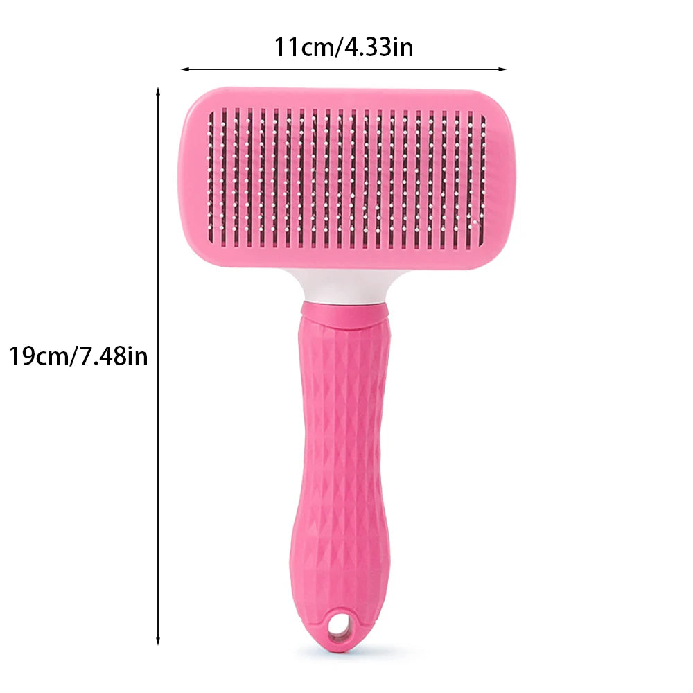 BROSSE AUTONETTOYANTE POUR ANIMAUX – TOILETTAGE FACILE & SANS EFFORT