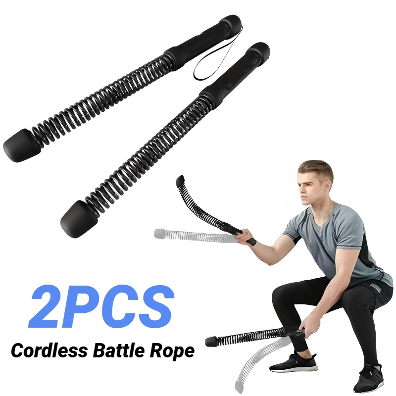 2 CORDONS DE RENFORCEMENT MUSCULAIRE LÉGERS – FULL BODY TRAINING SANS ENCOMBREMENT