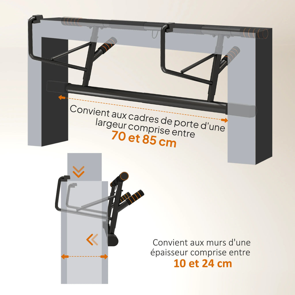 STATION DE TRACTION MULTIFONCTION – MUSCULATION COMPLÈTE & HOME GYM
