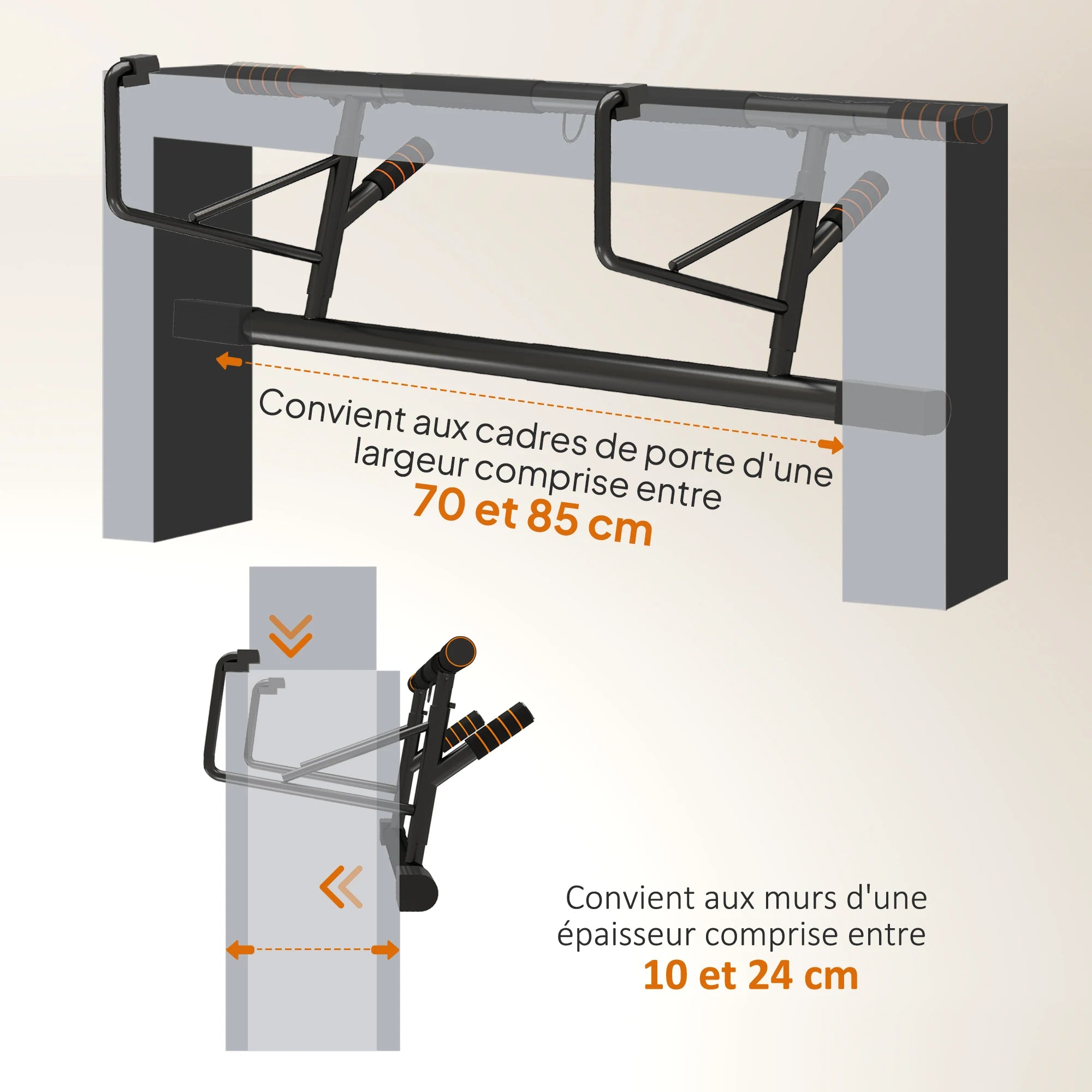 STATION DE TRACTION MULTIFONCTION – MUSCULATION COMPLÈTE & HOME GYM