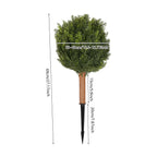 CYPRÈS ARTIFICIELS 2 PCS – DÉCORATION ÉLÉGANTE & SANS ENTRETIEN