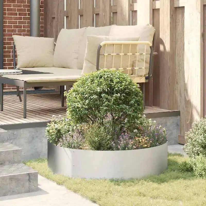 ANNEAU DE PLANTATION EN ACIER GALVANISÉ – BORDURE MODERNE & JARDIN ÉLÉGANT