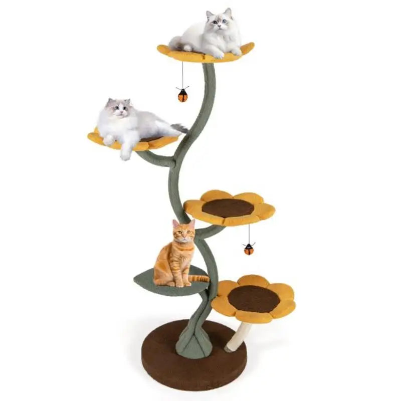 ARBRE À CHAT TOURNESOL MULTI-NIVEAUX