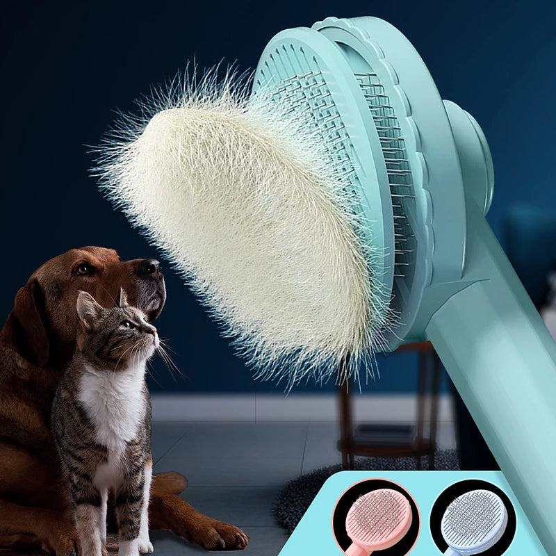 BROSSE DE TOILETTAGE AUTONETTOYANTE – ÉLIMINATION DES POILS EN UN CLIC