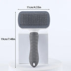 BROSSE AUTONETTOYANTE POUR ANIMAUX – TOILETTAGE FACILE & SANS EFFORT
