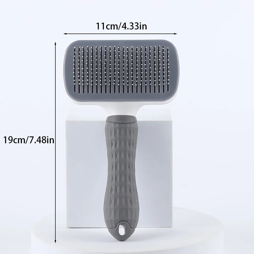 BROSSE AUTONETTOYANTE POUR ANIMAUX – TOILETTAGE FACILE & SANS EFFORT