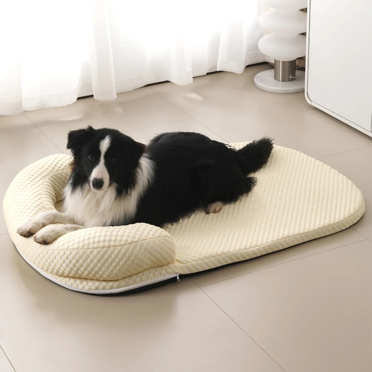 LIT RAFRAÎCHISSANT POUR CHIEN – FRAÎCHEUR, CONFORT & RESPIRABILITÉ